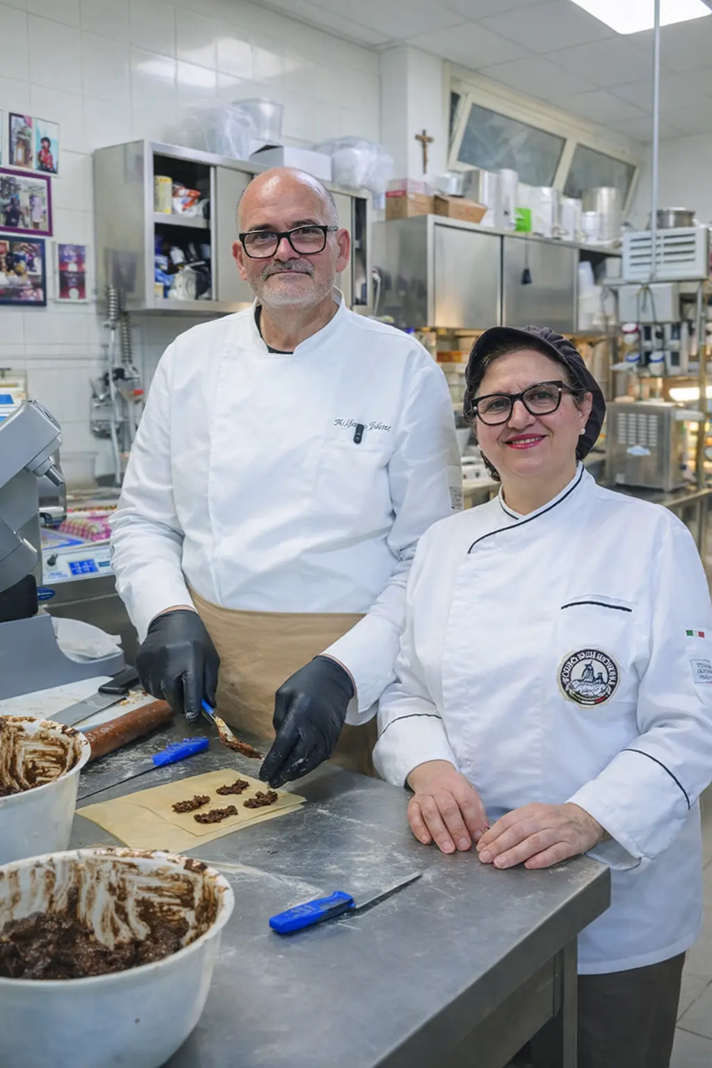 Ingresso del laboratorio artigianale Dolci Sapori a Sciacca