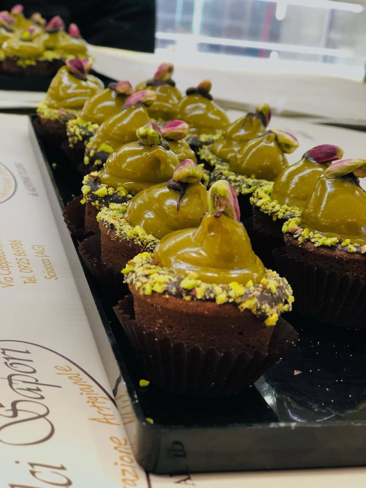 Dettaglio della decorazione di una cassata